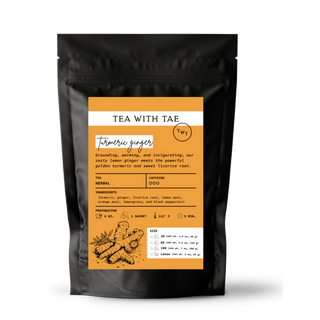 Turmeric Ginger Pouch by Tea with Tae
