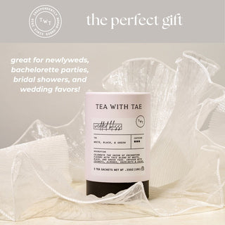 Wedded Bliss Mini Tea Tube by Tea with Tae