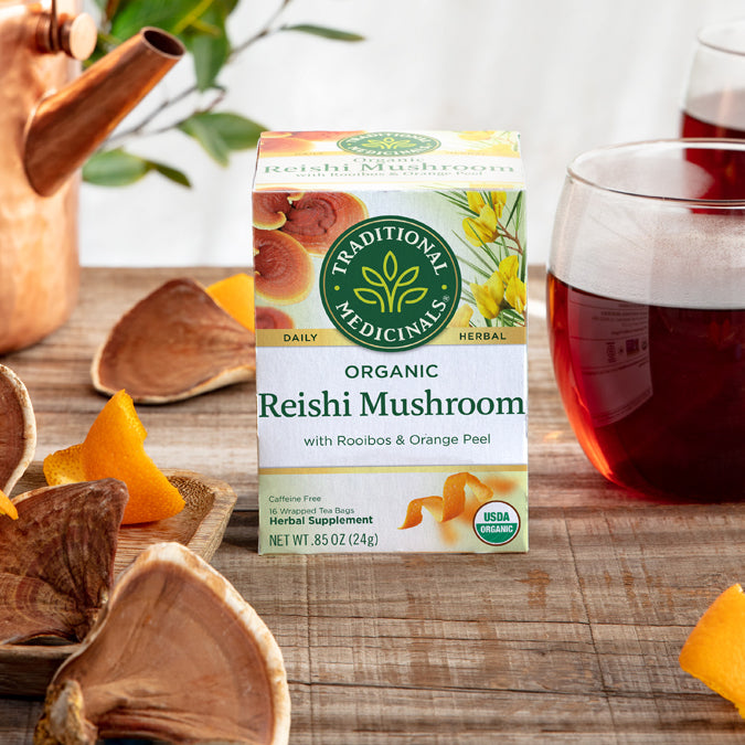 Reishi Mushroom with Rooibos & Orange Peel